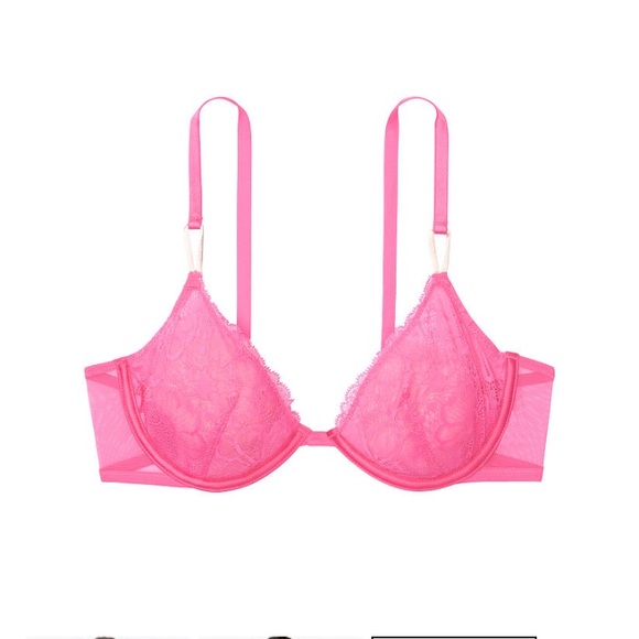 Victoria Secret Sexy Tee Unlined Sequin Demi Bra - Picture 1 of 4